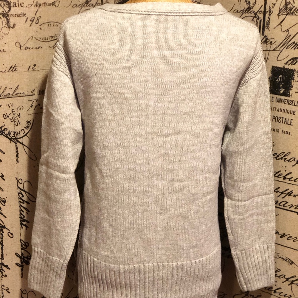 Boho Cable Knit Sweater - Picture 8 of 8